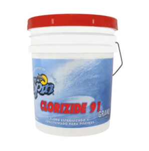 Clorizide 91 granulado cubeta de 21 kg SPIN cloro para albercas